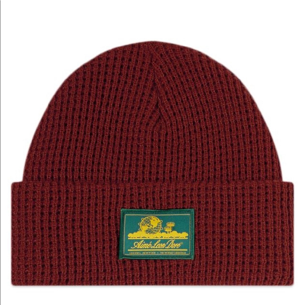 COPY - AIMÉ LEON DORE WAFFLE KNIT BEANIE (No offers)